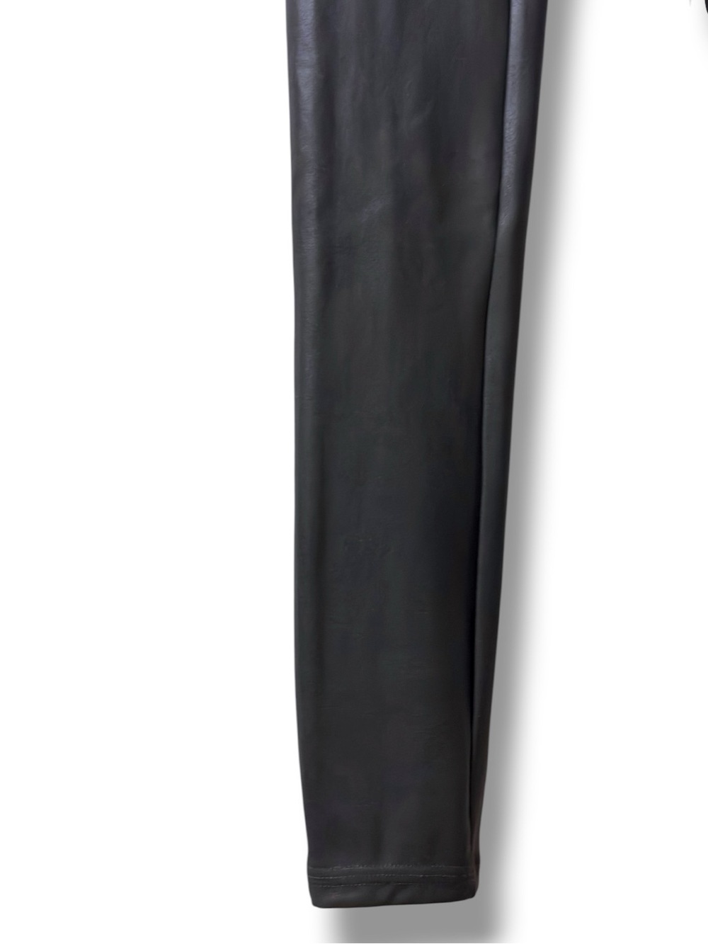 Spanx | NWOT Dark Olive High-Waist Faux Leather Leggings (size M) - Picture 3 of 11
